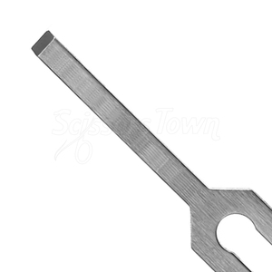 Acier inoxydable droit de lame d'ostéotome chirurgical interchangeable pour des procédures orthopédiques de remodelage d'os - Product Image 5