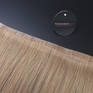 Vietnam Extensions de cheveux humains naturels Remy Machine Double trame cuticule alignée matière première vierge non transformée toutes les couleurs mourantes - Product Image 5