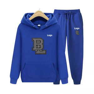 Conjunto de chándales con cremallera para hombre, ropa deportiva, dos piezas, informal, nuevo Otoño, chándal bordado de chenilla para hombre - Product Image 5