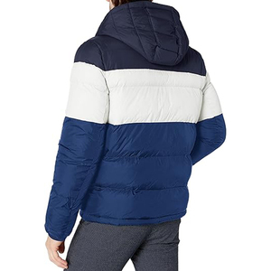 Chaqueta acolchada de camuflaje con capucha y estampado OEM personalizado para hombre con bolsillos de diseño informal de invierno con logotipo personalizado y varios colores - Product Image 6