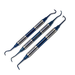 Periodontal Dental Anterior Posterior <b>Sickle</b> Scalers H6/H7 Stainless Steel Oral Hygiene Instrument Kit - Product Image 5