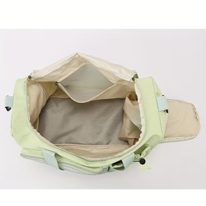 Sac de sport à bandoulière décontracté avec fermeture éclair, multi-compartiments, grande capacité, avec bretelles pour la gym et les week-ends - Product Image 2