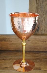 Premium Quality Luxury Metal Glass Hammered Design Custom Function Copper PC Material Serving Chilled Beer Wine Bar <b>Accessories</b> - Product Image 5