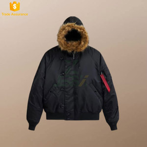 Unisex Winter Windproof Waterproof Breathable Eco-Friendly Zipper Casual Puffer Bomber <b>Jacket</b> <b>Fur</b> <b>Hood</b> Ultimate Comfort Trendy - Product Image 6