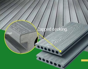 Nhựa mái boong chống thấm Composite gỗ <span class=keywords><strong>decking</strong></span> ngoài trời WPC ván sàn <span class=keywords><strong>decking</strong></span> - Product Image 4