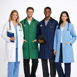 Bata de Laboratorio Médica para Doctores, Enfermeras, Estudiantes y Médicos, Fabricante de Uniformes de Hospital Personalizados - Product Image 1