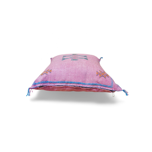 Housse de coussin carrée de Style marocain bohème fait à la main nouveau Design avec motif géométrique tissé Cactus uni pour taies d'oreiller - Product Image 5