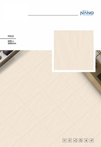 2025 les plus demandés 60x60 cm Nano Soluble sel carreaux plaine ivoire couleur haut moderne classique pour la maison salon salle de bain cuisine - Product Image 2