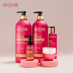 Champú Fortalecedor Orgánico de Queratina Gatase, Reparador, Anti-Rotura, Suavizante y Nutritivo para el Cuidado del Cabello Dañado y Débil - Product Image 2
