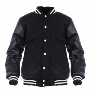 Letterman Jackets Baseball College Chicago Jacket Pakistan Manufacture Wholesale Price Varsity Jacket With Genuine Leather - Product Image 1