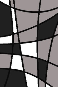 Alfombra Turca de Poliéster Shaggy Adiva, Tejida en Jacquard, Hecha a Máquina, de Pelo Alto, Acolchada, Reversible, para Sala de Estar y Dormitorio - Product Image 2