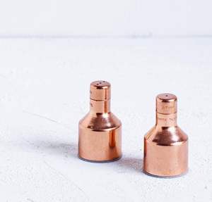 Juego de Accesorios de Cocina de Dos Piezas con Acabado Brillante en Oro Rosa, Herramienta para Hierbas y Especias, Salero Decorativo para el Hogar y Hoteles - Product Image 2