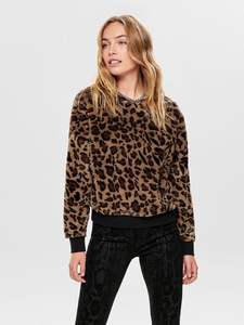 เสื้อสเวตเตอร์แฟชั่นผู้หญิงเสื้อครอปของผู้หญิงเสื้อแฟชั่นฮิปฮอปทรงหลวมไซส์ใหญ่พิเศษ - Product Image 5