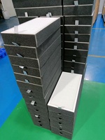 3 in 1 4 1 HEPA Karbon Aktif Pre-filter Filter Pengganti Baru Penghisap Asap Perak Efisiensi 99,95% 300 CFM