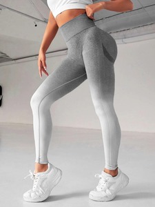 Custom Logo Women <b>Leggings</b> High Waist Seamless Casual Summer Breathable Anti-Bacterial Cotton Bamboo Yoga <b>Leggings</b> - Product Image 3
