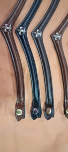 Handcrafted Leather Horse Bridle Browbands Soft Padded Durable Design Stylish <b>Equestrian</b> Tack for Riding Training and Show Use - Product Image 2