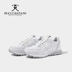 <span class=keywords><strong>Zapatos</strong></span> Deportivos Casuales de Piel Azul Claro, Estilo Brogue con Cordones y Suela de Goma para Uso Diario - Product Image 2