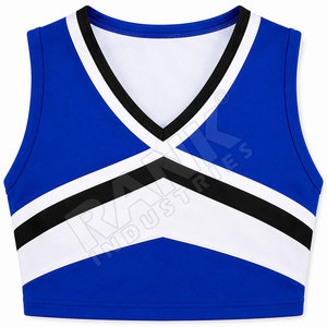 Venta Directa de Fábrica, Uniforme de Porristas Hecho en Pakistán, Uniforme de Porristas con Color Personalizado - Product Image 5