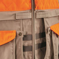 Gilet d'hiver pour hommes adultes, personnalisé, imperméable, coupe-vent, en toile respirante, antistatique, protection UV, imprimé camouflage, sans manches