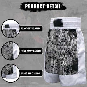 Diseño de logotipo personalizado de uniforme de boxeo de hombre hecho a medida de alta calidad - Product Image 4