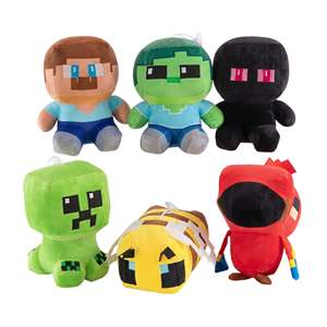 Coussin et canapé en peluche de 25 cm pour enfants, motif monstre Creeper de Minecraft - Product Image 1