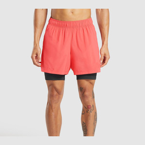 กางเกงขาสั้นออกกำลังกายแบบรัดกล้ามเนื้อสำหรับผู้ชาย25-26แบบปรับแต่งได้พร้อมกระเป๋า - Product Image 1