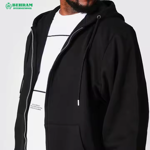 Nouvelle Arrivée Promotionnelle : Sweats à Capuche Zippés Unisexe Effet Délavé, Style Unique, Respirants, 100% Coton Polaire/Terry Français, Hiver - Product Image 5