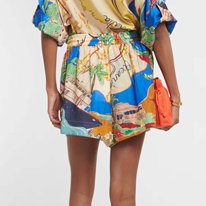 Pantalones cortos informales de playa de verano de seda suave para mujer, algodón transpirable en varios colores de alta calidad, novedad - Product Image 5