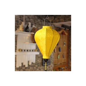 Lanternes en soie aux motifs colorés-Best Seller 2025-Lanterne en soie suspendue extérieure de qualité supérieure pour le festival de la mi-automne - Product Image 1
