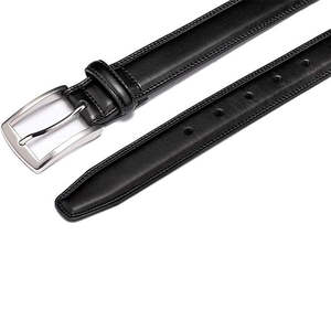 Ceintures en cuir de vachette de luxe pour hommes et femmes, nouvelle conception, boucle carrée, cuir véritable, ceinture unisexe, vente directe, OEM - Product Image 5