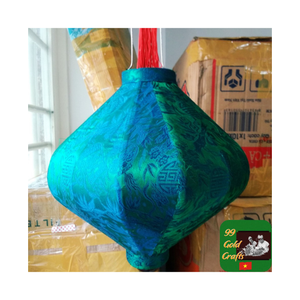 Lanterne en soie de bambou faite à la main coloré extérieur suspendu lanternes en tissu Hoi an pour café Restaurant décor de mariage - Product Image 1