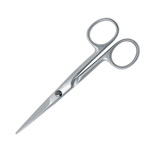 Ciseaux à barbe et à moustache en acier inoxydable allemand Outil de coupe de cheveux à pointe tranchante - Product Image 3