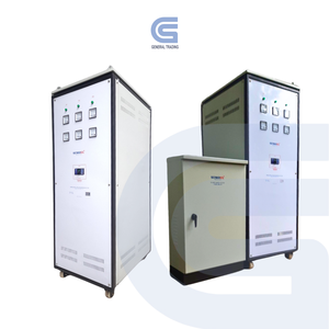 Stabilisateur de régulateur de tension triphasé de haute qualité avec cuivre de servomoteur automatique à courant continu de 15 KVA-600 KVA du Vietnam - Product Image 2