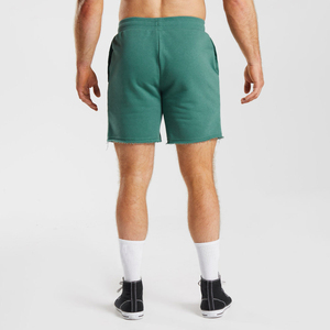 Venta al por mayor personalizado verano Joggers Legacy pantalones cortos para hombres Legacy Terry con bolsillos liso teñido Fitness correr pantalones de chándal para hombres - Product Image 3