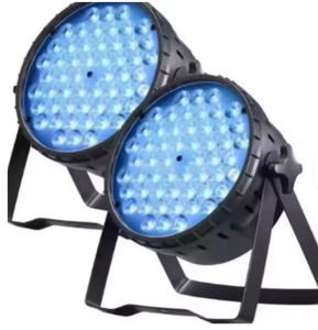 Luces Par Halógenas RGB 54x3W de Alta Calidad, DMX512 FB4 IP67 B22 Cromadas, Iluminación de Escenario Personalizable - Product Image 2