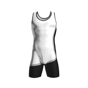 เสื้อกล้ามมวยปล้ำของผู้ชายแบบมืออาชีพผ้าเบาพร้อมคุณสมบัติยืดและตัดอัตโนมัติชุดศิลปะการต่อสู้ - Product Image 6