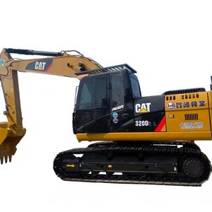 Excavatrice sur chenilles hydraulique Caterpillar 320D2L 320D 320D2 d'occasion, poids opérationnel de 20 tonnes, avec moteur Cat, composant principal - Product Image 1