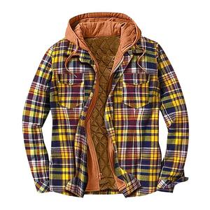 Chaqueta de Cuero con Estampado de Franela Retro para Hombre, Talla Grande, Primavera, Otoño, Invierno, Informal, Cortavientos de Manga Larga, Solapa, Estilo Motociclista - Product Image 1
