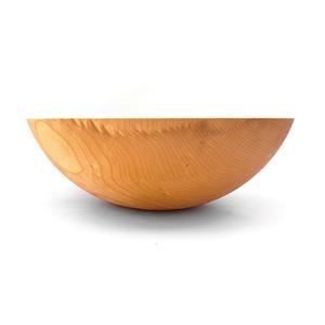 Bol de service en bois fabriqué à la main de haute qualité Design élégant Présentations de dîner élégantes pour des plats à manger élégants Assiettes - Product Image 1