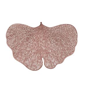 Juego de 5 manteles metálicos de color dorado con diseño floral con color personalizado con tamaños a precios económicos con tamaños de 48x48 cm - Product Image 6