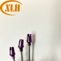 Composants d'implant dentaire en titane personnalisés, pièces usinées CNC de précision, OEM/ODM, numéro de modèle Guangdong