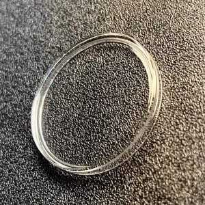 Verre de montre en saphir transparent de type boîte avec clarté élevée, taille personnalisable, certifié ISO9001 pour montres - Product Image 1
