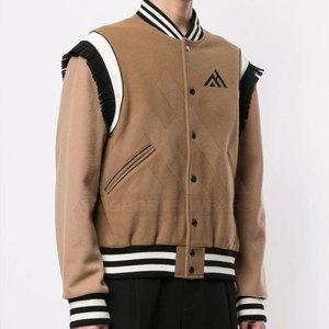 2023 nouveauté impression personnalisée brodé varsité vestes personnalisé hommes Baseball veste surdimensionnée veste pour hommes - Product Image 3