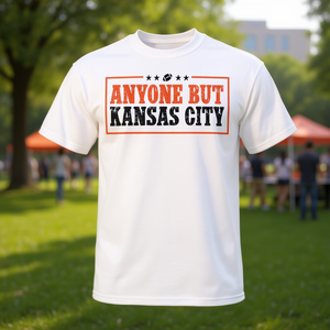 Camiseta de Anyone but Kansas City con diseño personalizable Anyone but Kc - Product Image 3