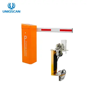 Barrera de puerta de pluma recta eléctrica automática de alta calidad tipo barandilla para aplicación en carretera