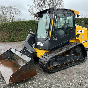 Proveedor directo de JCB 300T Minicargadora usada cargadora frontal con motor Cat 4x4 4WD Crawler con cubo - Product Image 3
