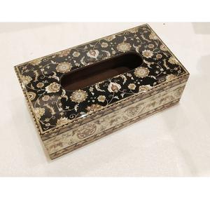 Porta Papel Higiénico de Madera Esmaltada Estilo Vintage, Diseño Duradero y Elegante - Product Image 1