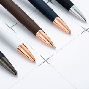 Stylo à bille en métal promotionnel pour bureau avec logo - Product Image 4