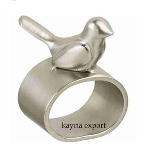 Anneau de serviette décoratif en métal nickelé pour arbre de Noël rond de serviette en métal bon marché pour événement et dîner de fête utiliser une serviette - Product Image 5