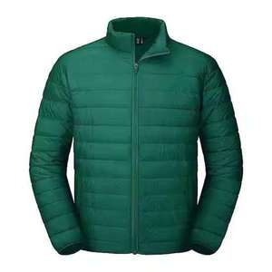 Chaqueta de Plumón Informal de Invierno para Hombre, de Alta Calidad, con Diseño y Color Personalizados, con Logotipo Frontal, Color Sólido, Transpirable y de Secado Rápido - Product Image 6
